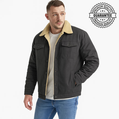 Men's Sherpa Lined Winter Jacket